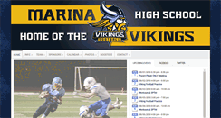 Desktop Screenshot of marinafootball.com